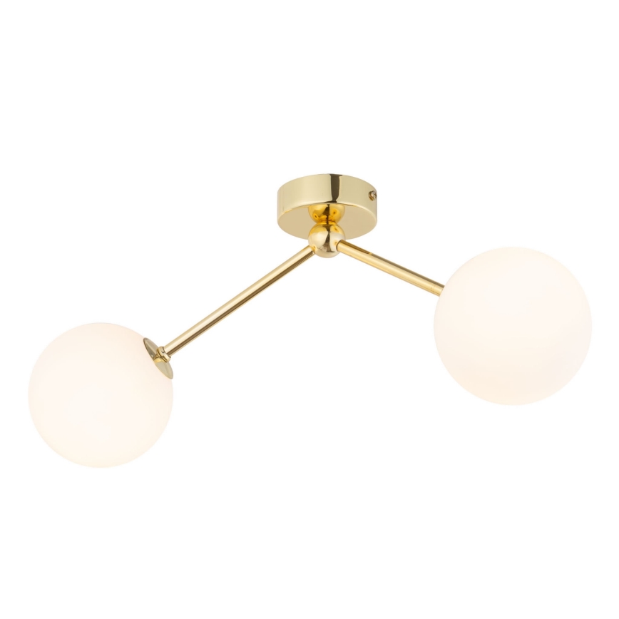 Candeeiro de tecto FAIRY 2xG9/8W/230V dourado
