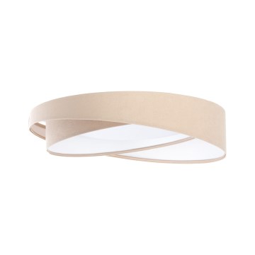 Candeeiro de tecto GALAXY MODERN LED, 24 W, 230 V, diâmetro 55 cm, bege/branco