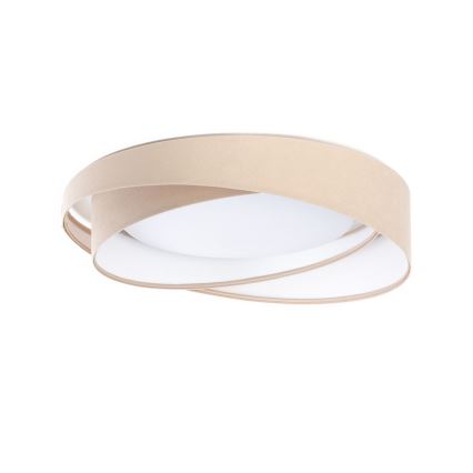 Candeeiro de tecto GALAXY MODERN LED, 24 W, 230 V, diâmetro 55 cm, bege/branco
