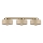 Candeeiro de tecto IGNIA 3xE27/60W/230V bege/dourado