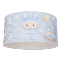Candeeiro de tecto infantil KIDS ROOM 1xE27/60W/230V Ø 40 cm astronauta