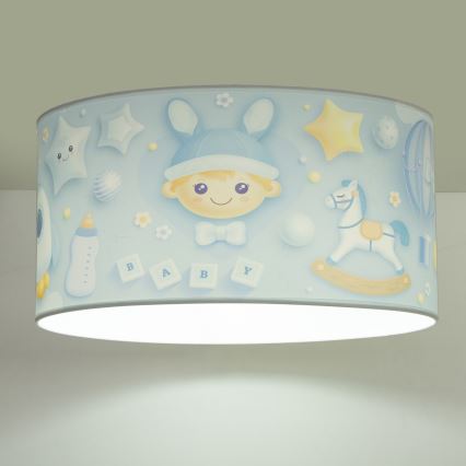 Candeeiro de tecto infantil KIDS ROOM 1xE27/60W/230V Ø 40 cm astronauta