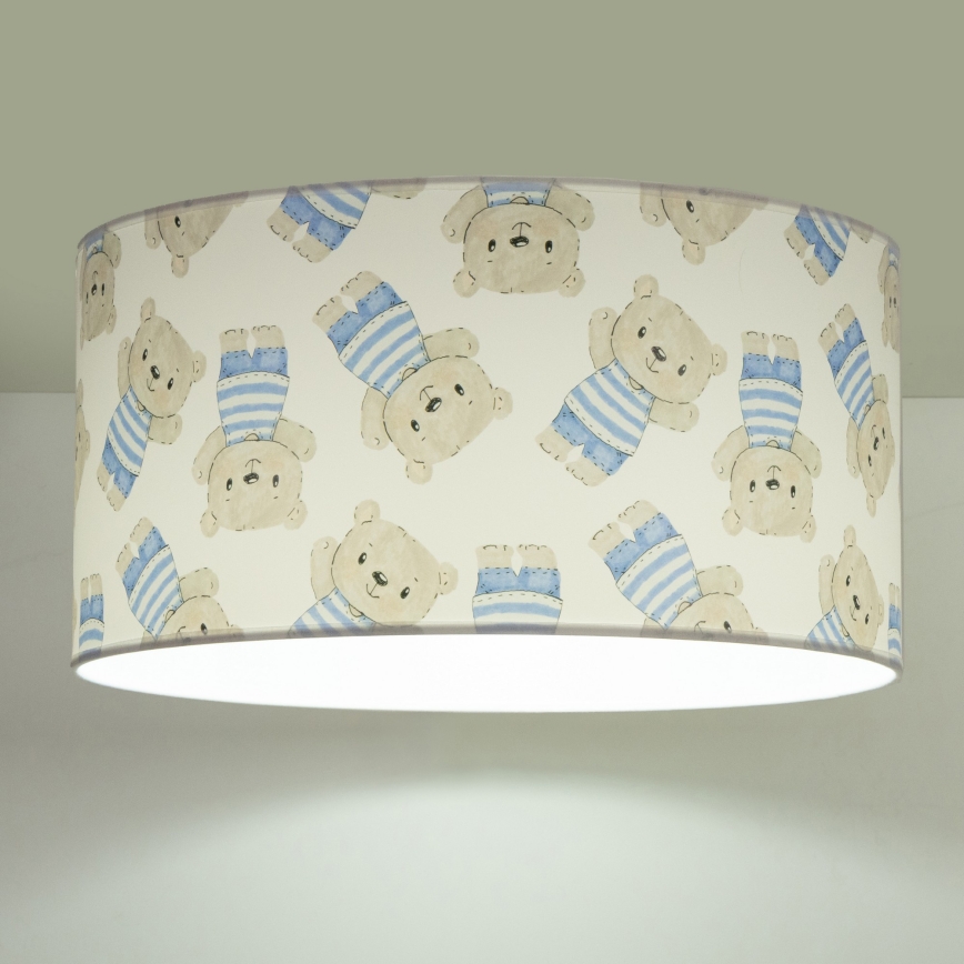 Candeeiro de tecto infantil KIDS ROOM 1xE27/60W/230V Ø 40 cm ursinho