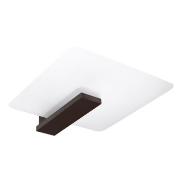 Candeeiro de tecto LAPPO 2xE27/15W/230V wengué