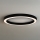 Candeeiro de tecto LED/100W/230V 3000/4000/6500K Ø 100 cm preto