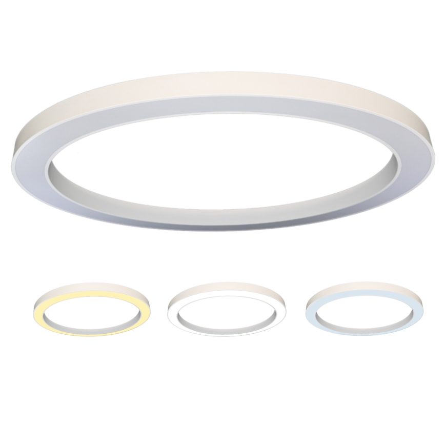 Candeeiro de tecto LED/115W/230V 3000/4000/6500K diâmetro 120 cm branco