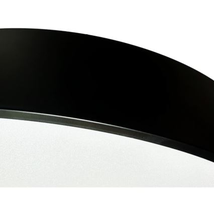 Candeeiro de tecto LED/135W/230V 3000/4000/6500K Ø 80 cm preto