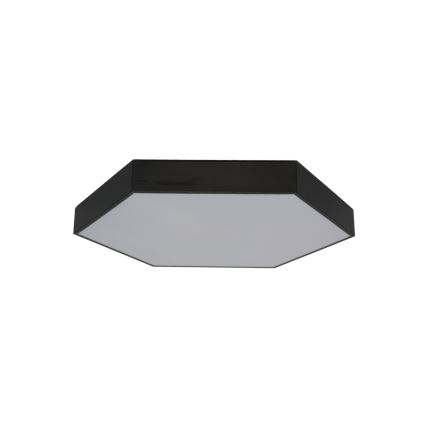 Candeeiro de tecto LED/135W/230V 3000/4000/6500K Ø 80 cm preto