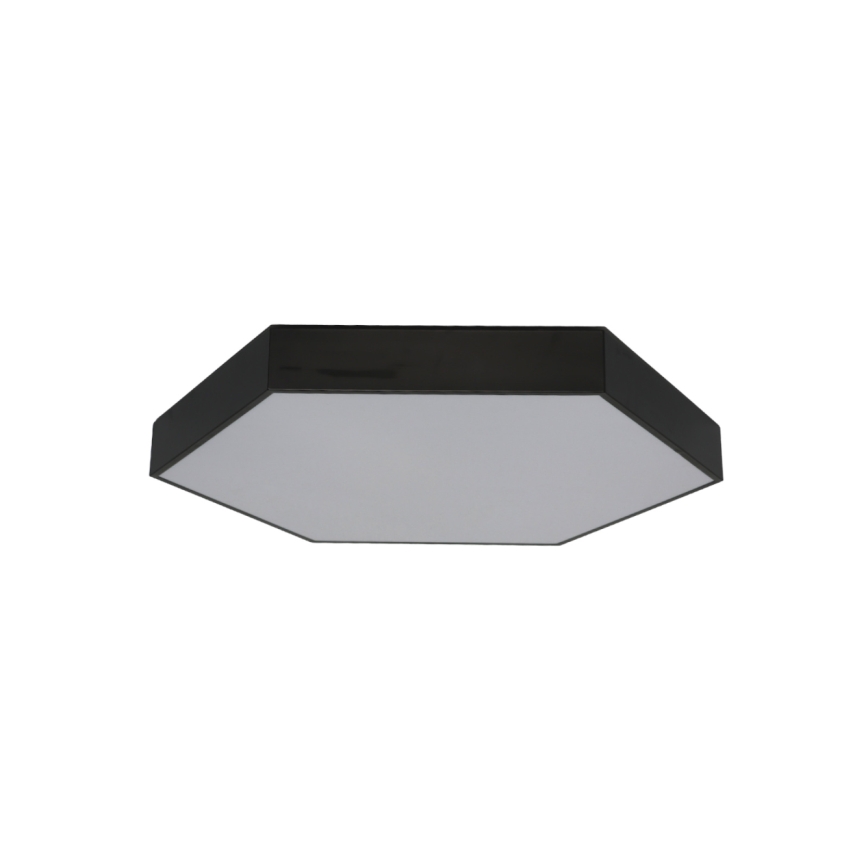 Candeeiro de tecto LED/135W/230V 3000/4000/6500K Ø 80 cm preto