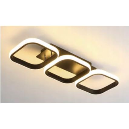 Candeeiro de tecto LED/33W/230V preto