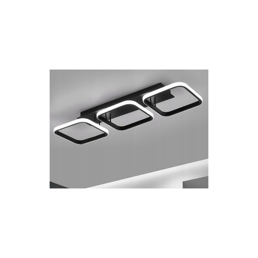 Candeeiro de tecto LED/33W/230V preto