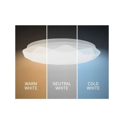 Candeeiro de tecto LED/36W/230V 3000/4000/6000K Ø 49 cm