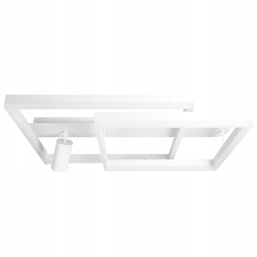 Candeeiro de tecto LED/38W/230V + 1xGU10/30W branco