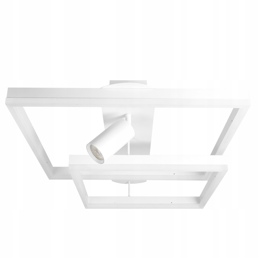 Candeeiro de tecto LED/38W/230V + 1xGU10/30W branco