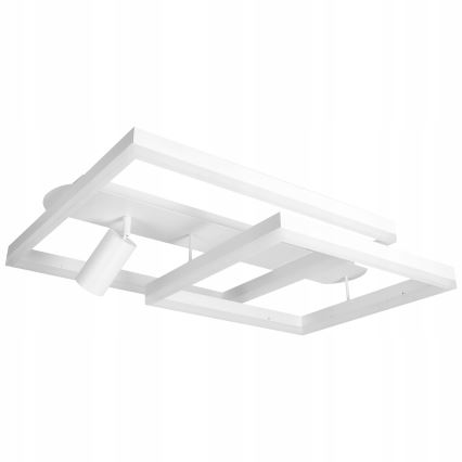 Candeeiro de tecto LED/38W/230V + 1xGU10/30W branco