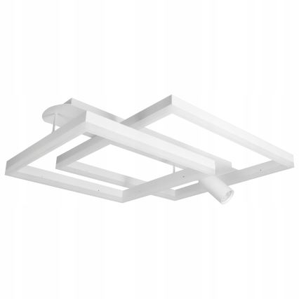 Candeeiro de tecto LED/38W/230V + 1xGU10/30W branco