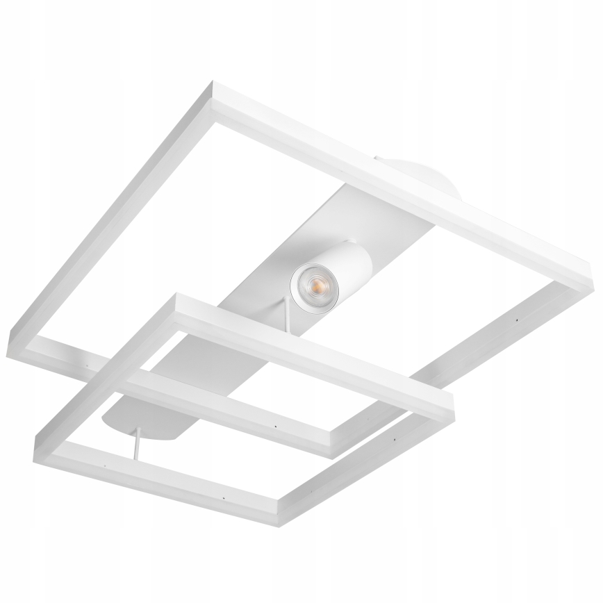 Candeeiro de tecto LED/38W/230V + 1xGU10/30W branco