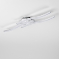 Candeeiro de tecto LED 3xLED/6W/230V 3000K prateado