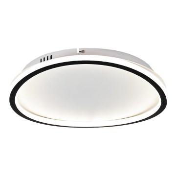 Candeeiro de tecto LED CALI LED/30W/230V, diâmetro 40 cm, preto