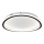 Candeeiro de tecto LED CALI LED/30W/230V, diâmetro 40 cm, preto