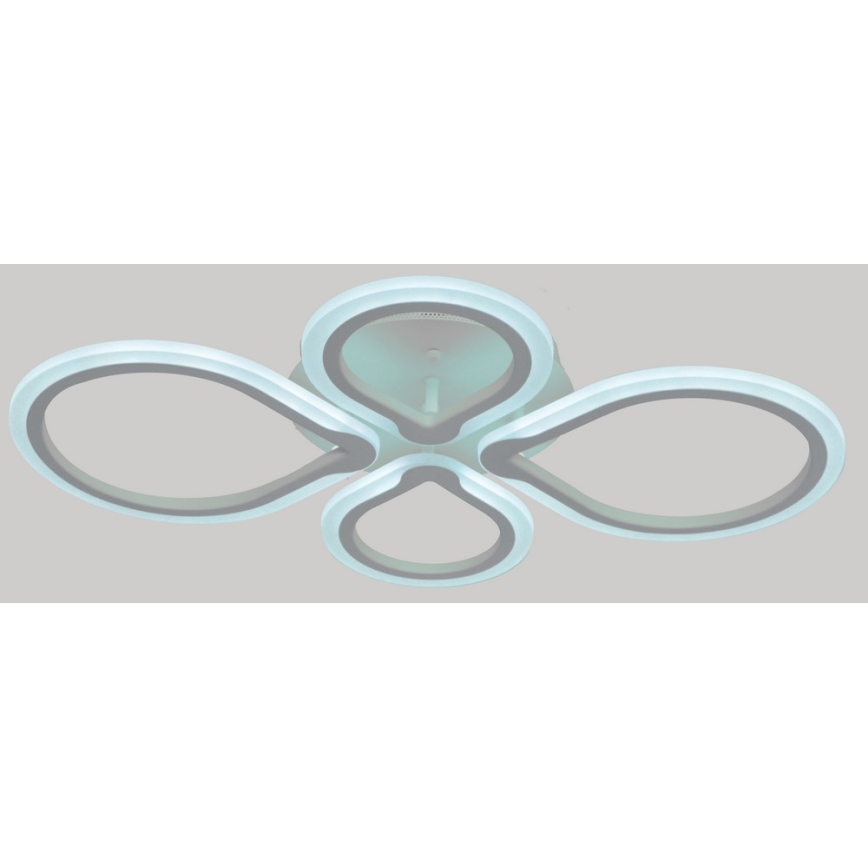 Candeeiro de teto LED dimerizável TRIESTE LED/52W/230V + comando remoto