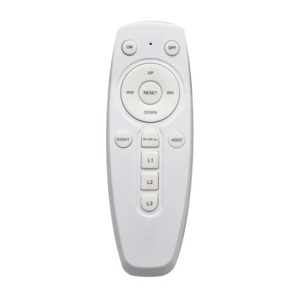 Candeeiro de teto LED dimerizável TRIESTE LED/52W/230V + comando remoto