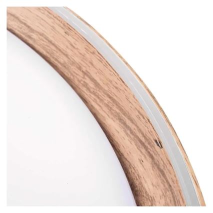 Luminária de teto dimerizável ILVI LED/30W/230V 2700-6500K diâmetro 40 cm bege + controlo remoto