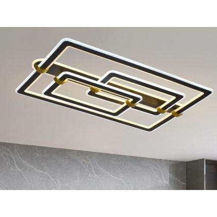 Candeeiro de tecto LED dimerizável LED/280W/230V 3000-6500K + comando remoto