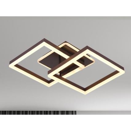 Candeeiro de tecto LED dimerizável LED/80W/230V 3000-6500K + comando remoto