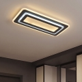 Candeeiro de tecto LED dimerizável LED/85W/230V 3000-6500K preto + controlo remoto