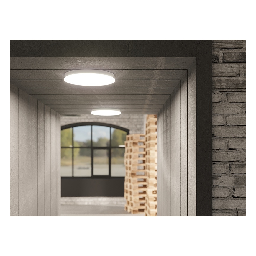 Luminária de teto LED dimerizável para casa de banho LED/15W/230V 3000/4000/5000K diâmetro 30 cm IP54