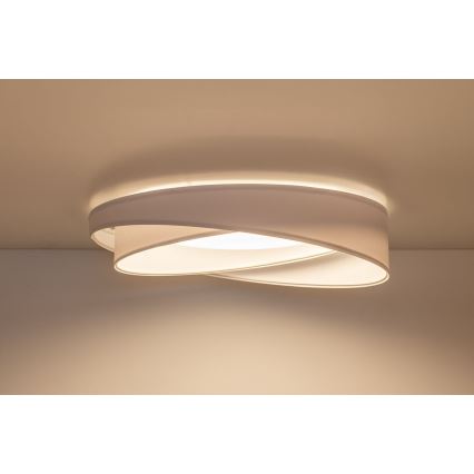Candeeiro de tecto LED dimerizável SMART GALAXY MODERN LED/24W/230V 3000-6500K Ø 55 cm branco + comando à distância
