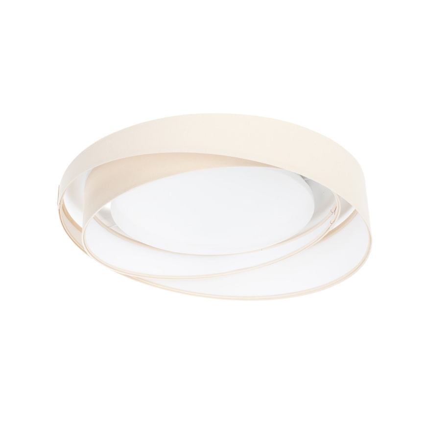 Luminária de teto LED regulável SMART GALAXY MODERN LED/24W/230V 3000-6500K Ø 55 cm creme/branco + controlo remoto