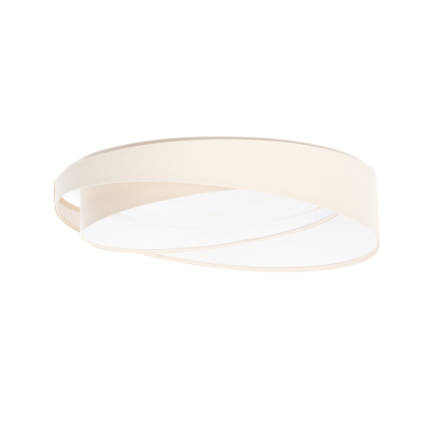Luminária de teto LED regulável SMART GALAXY MODERN LED/24W/230V 3000-6500K Ø 55 cm creme/branco + controlo remoto