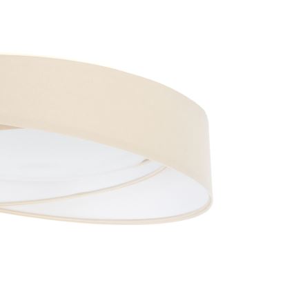 Luminária de teto LED regulável SMART GALAXY MODERN LED/24W/230V 3000-6500K Ø 55 cm creme/branco + controlo remoto