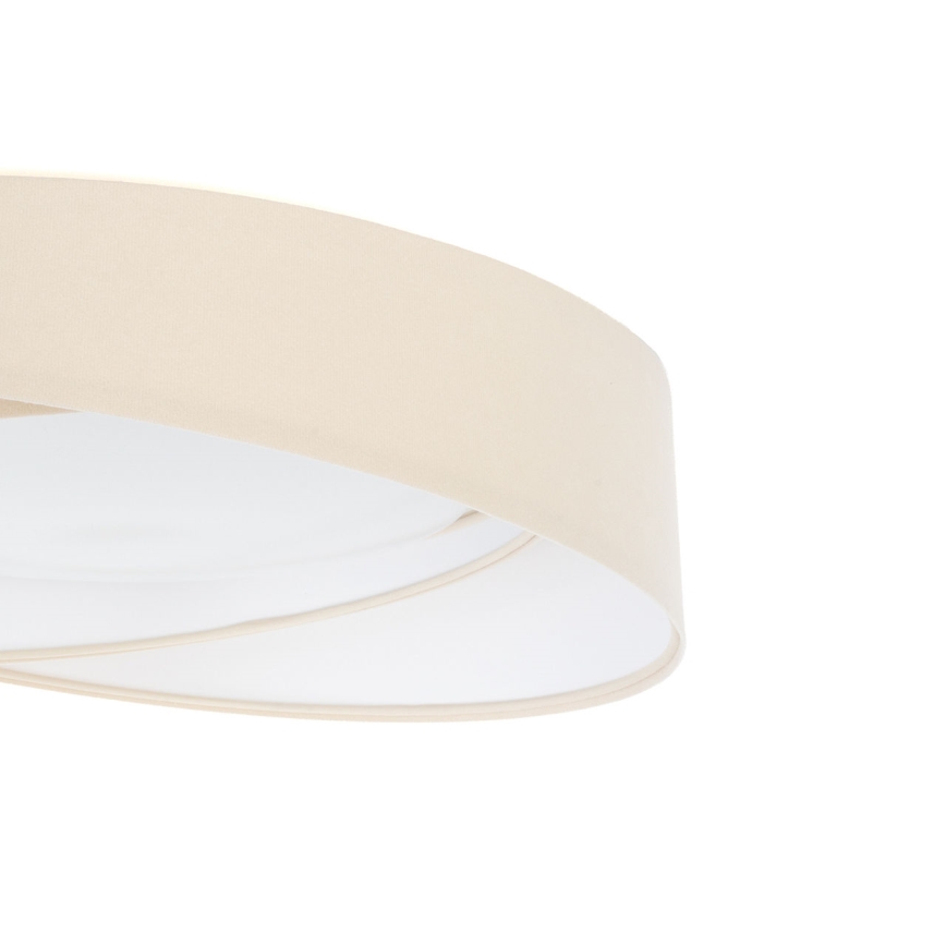 Luminária de teto LED regulável SMART GALAXY MODERN LED/24W/230V 3000-6500K Ø 55 cm creme/branco + controlo remoto