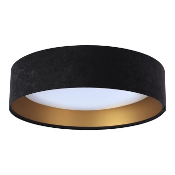 Candeeiro de tecto LED GALAXY LED/24W/230V, diâmetro 44 cm, preto/dourado