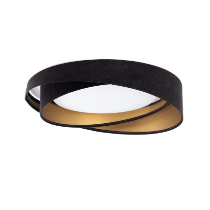 Candeeiro de Tecto LED GALAXY MODERN LED/24W/230V Ø 55 cm preto/dourado