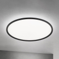 Candeeiro de tecto LED KANT, 66 W, 230 V, 2700/3000/4000 K, Ø 80 cm, preto