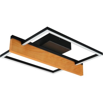 Candeeiro de tecto LED LARYSA LED/11,5W/230V 35x45 cm pinho