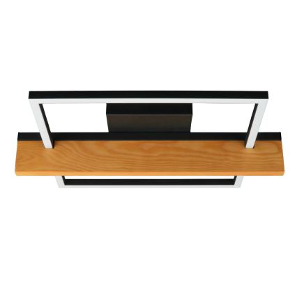 Candeeiro de tecto LED LARYSA LED/11,5W/230V 35x45 cm pinho