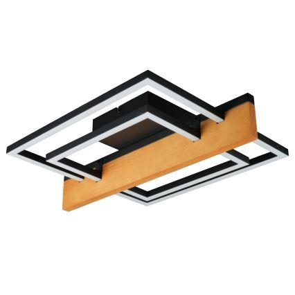 Candeeiro de tecto LED LARYSA LED/23W/230V 35x45 pinho