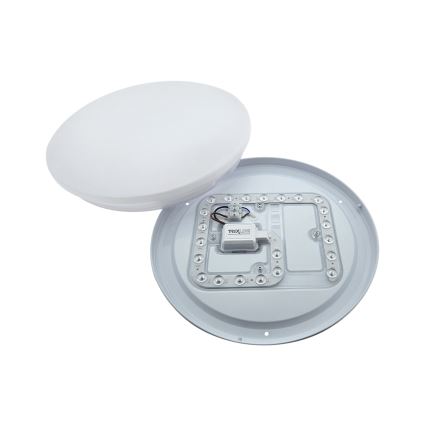 Candeeiro de tecto LED LENA com sensor de movimento, LED/18W/230V, Ø 32,5 cm, branco