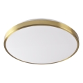 Candeeiro de tecto LED LIBRA 24W/230V 4000K Ø 39 cm dourado