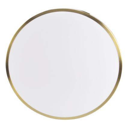 Candeeiro de tecto LED LIBRA 24W/230V 4000K Ø 39 cm dourado