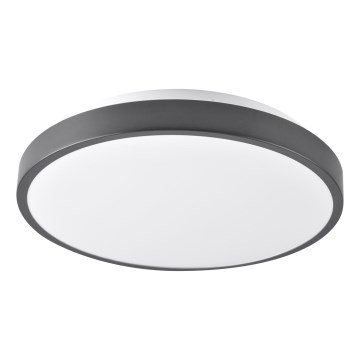Candeeiro de tecto LED LIBRA LED/15W/230V 4000K Ø 29 cm preto