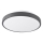 Candeeiro de tecto LED LIBRA LED/15W/230V 4000K Ø 29 cm preto