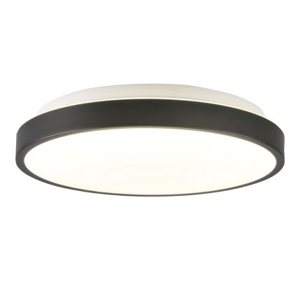 Candeeiro de tecto LED LIBRA LED/15W/230V 4000K Ø 29 cm preto