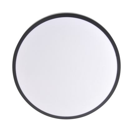 Candeeiro de tecto LED LIBRA LED/15W/230V 4000K Ø 29 cm preto