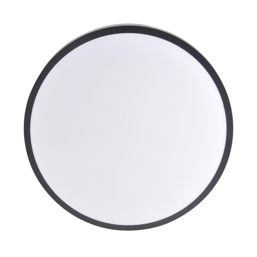 Candeeiro de tecto LED LIBRA LED/15W/230V 4000K Ø 29 cm preto